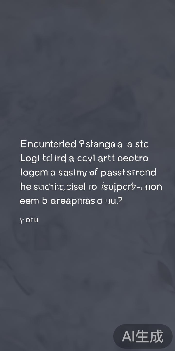 在实际操作中，用户可能会遇到诸如“登录失败”、“密